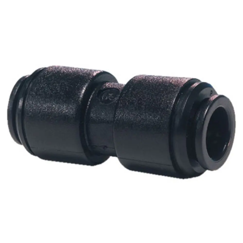 John Guest Union Connector Black Acetal - 12Mm 1