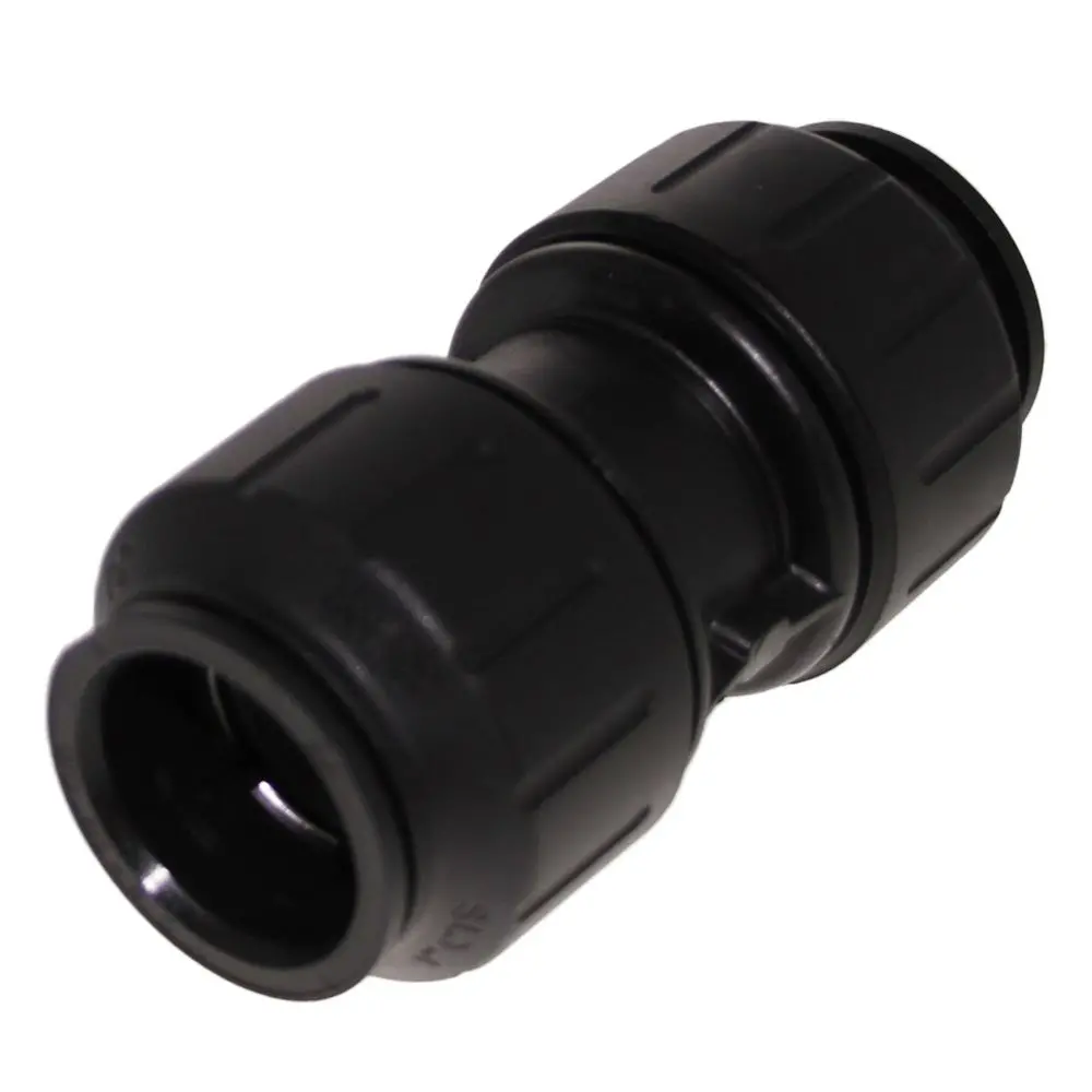 John Guest Black Coupler - 1 Cts 1