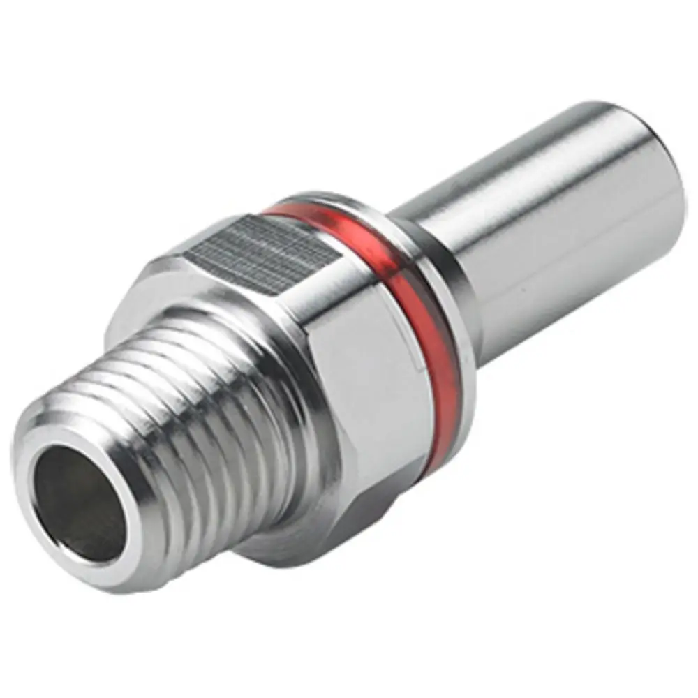 Rplq4d24004red Rack And Panel Insert Straight Thread Port 1/4 Npt Warm Red 1