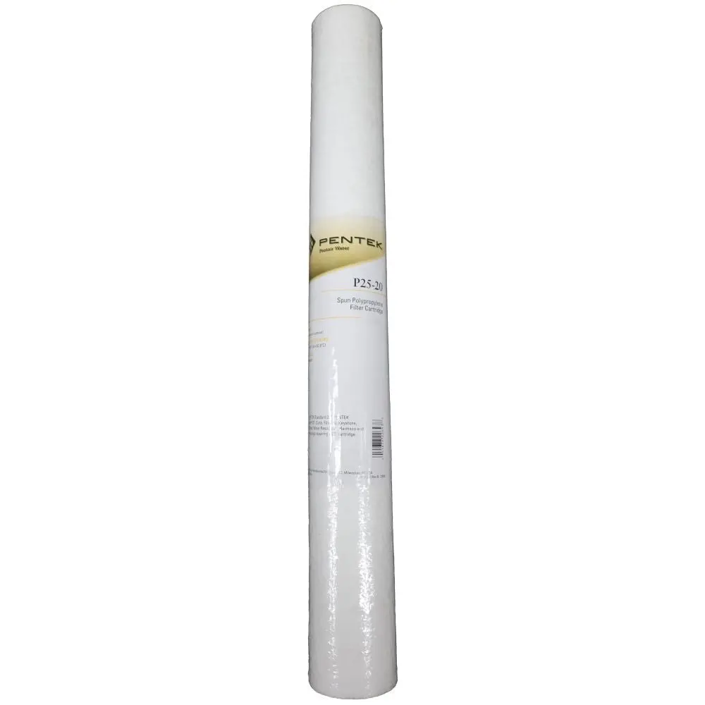 Pentek P25-20 20" Spun Polypropylene  Sediment Filter 25 Mic 1
