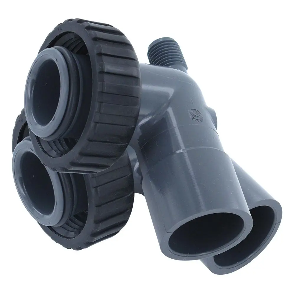 Clack Ws1 V3007-01 Pvc Solvent Elbow 3/4" & 1" Assembly 1