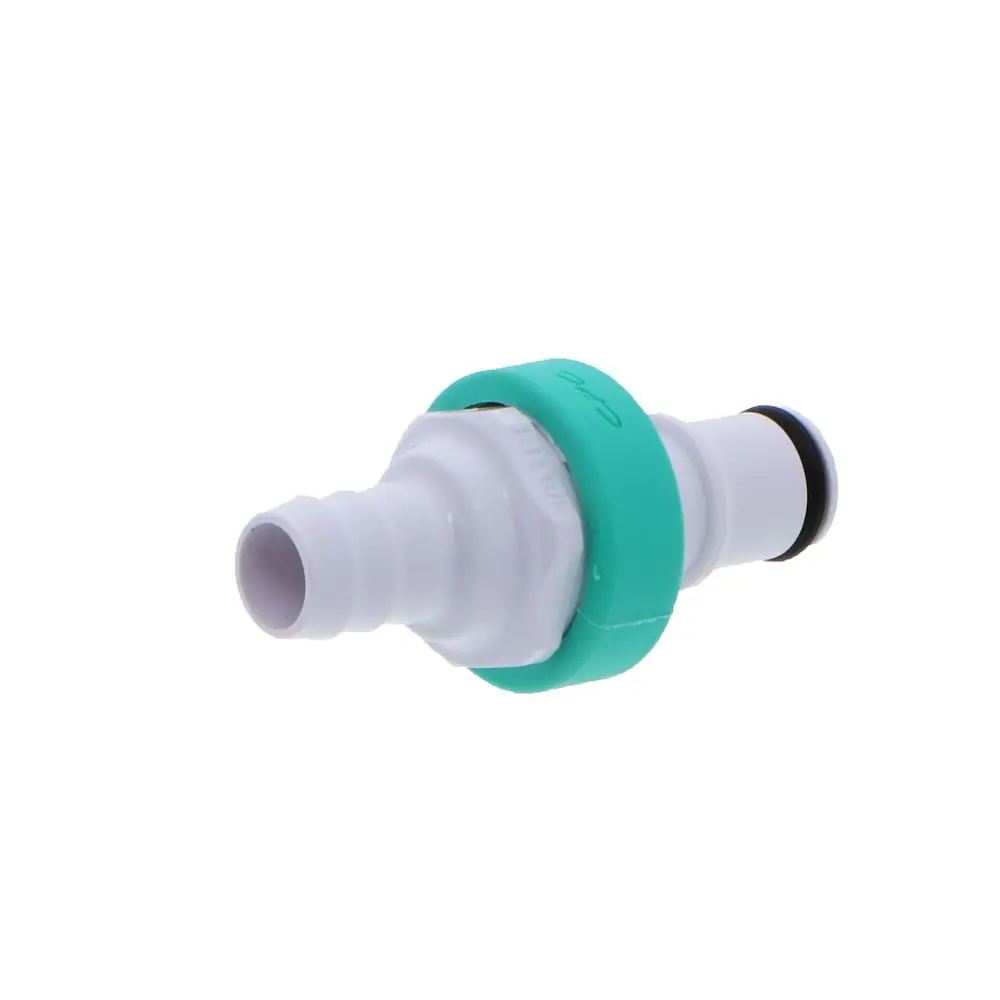 Ns4d2200606 Abs Valved In-Line Hose Barb Coupling Insert 3/8 Id Barb 2