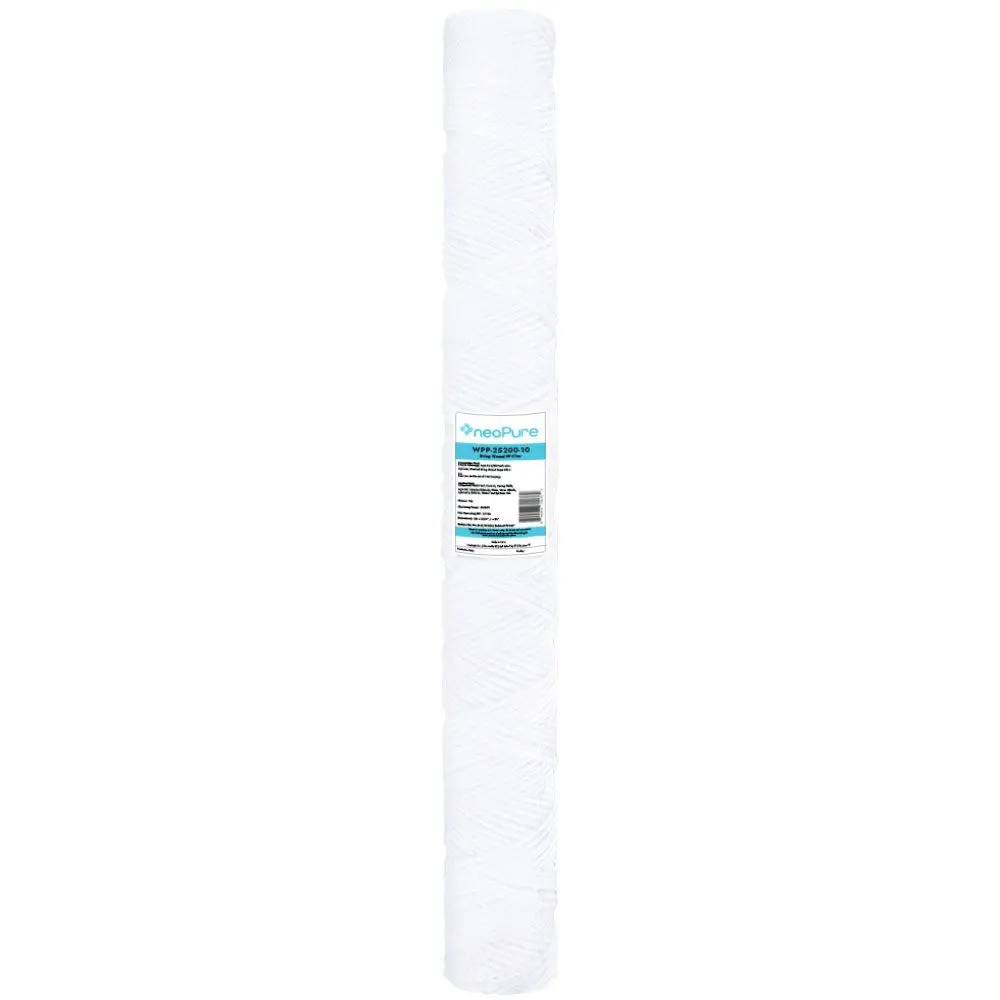 Neo-Pure Wpp-25200-10 20" Surfactant Free String Wound Filter 10 Micron 1