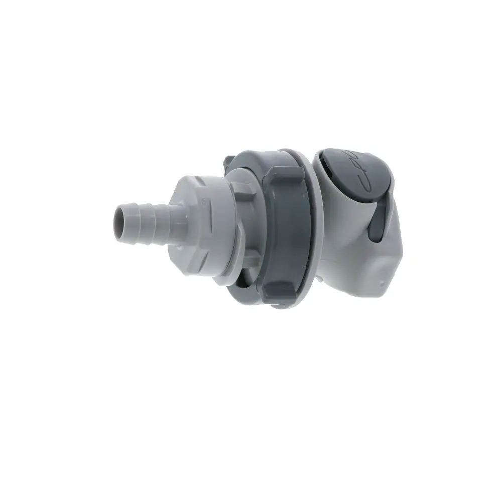 Hfc16612 Panel Mount Hose Barb Coupling Body 3/8 Id Barb 2