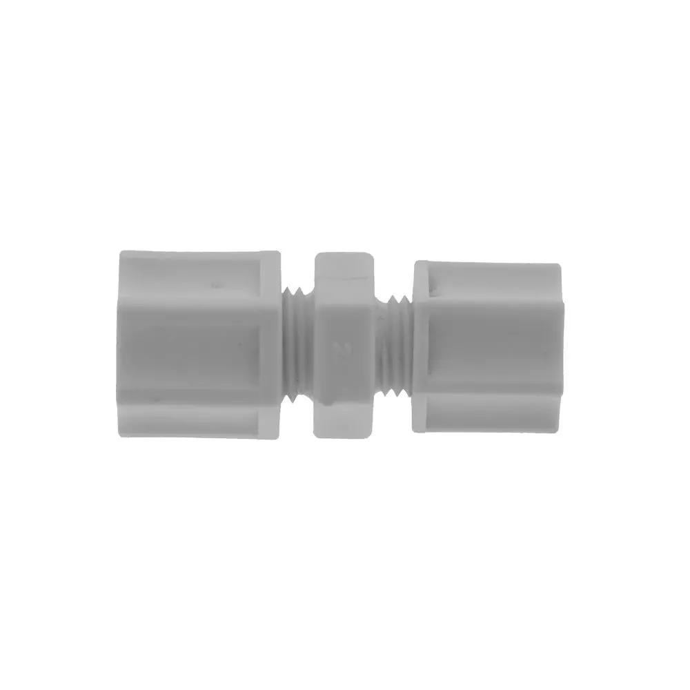 Jaco 15-5-4-P-O Polypropylene Reducing Union 5/16 Od Tube X 1/4 Od Tube 2