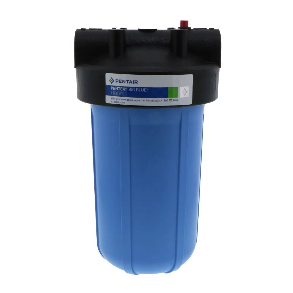 Pentek 10" Big Blue Water Filter Housing With Pressure Relief 1