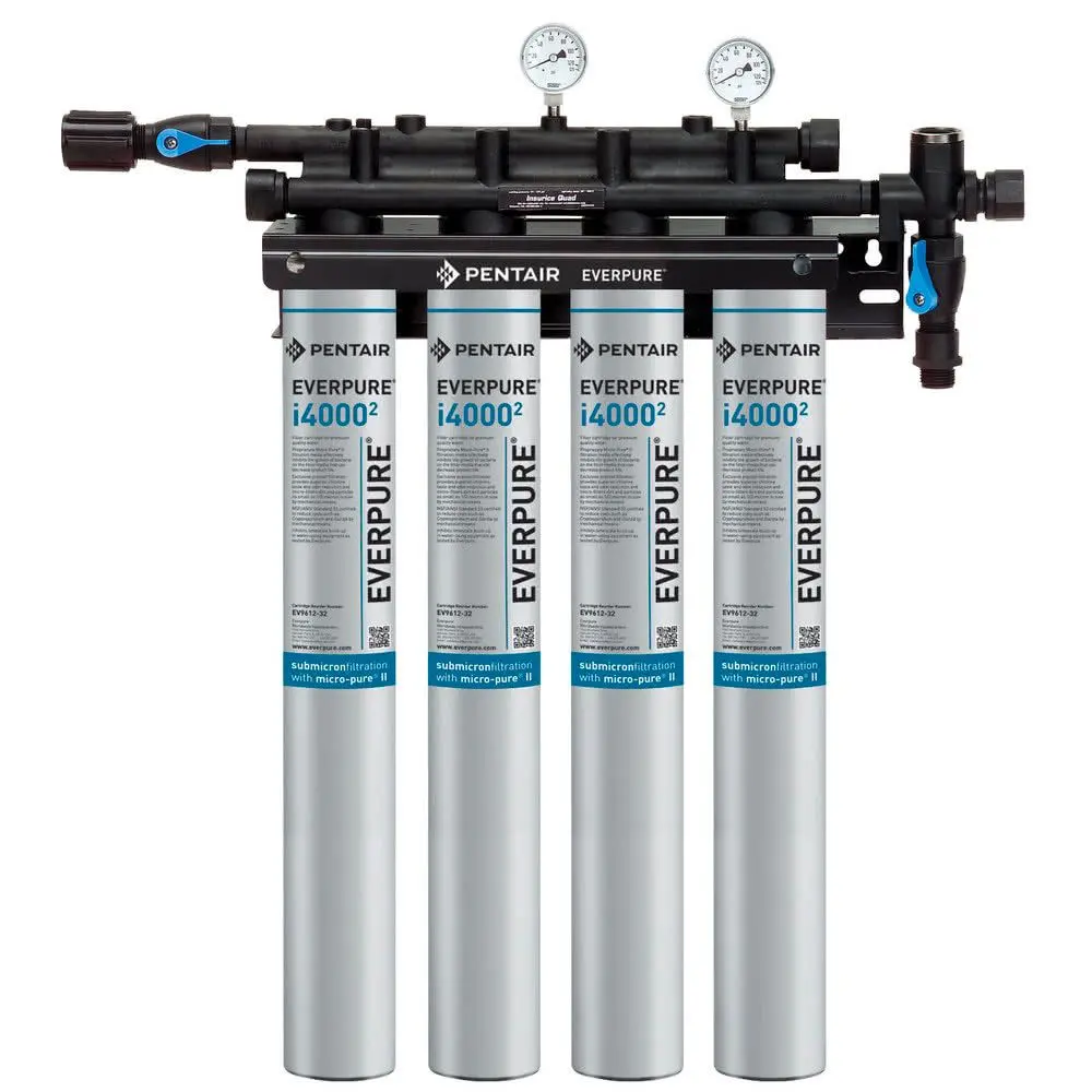 Everpure Ev9325-04 Insurice Quad-I4000(2) Filter System 1