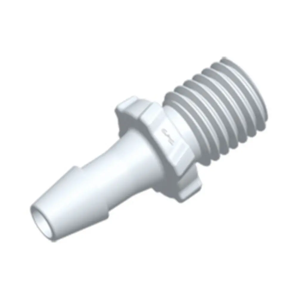 Fitquik Acetal Screw Type Blood Pressure Connector - 5/16 Unf X 5/32 Id Barb 1