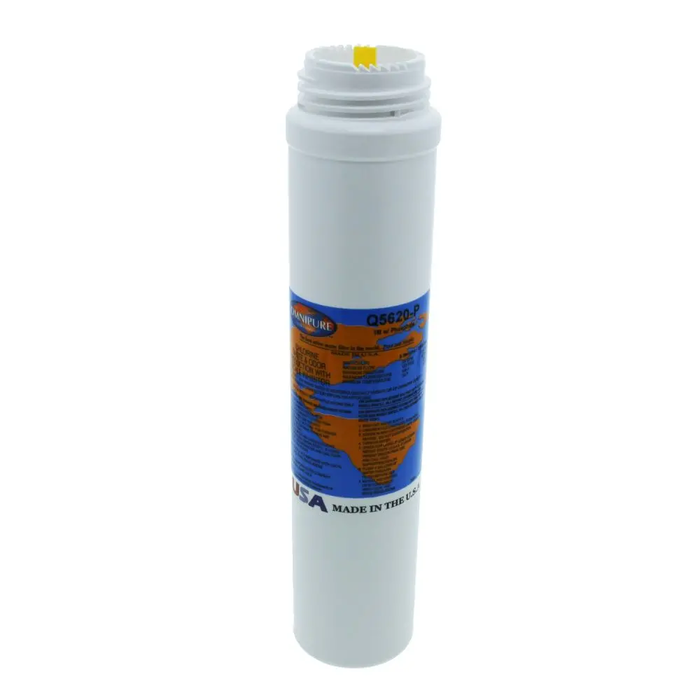 Omnipure Q5620-P Q-Series 1 Mic Cto / Cyst / Scale - 12" 3000 Gal Filter 1