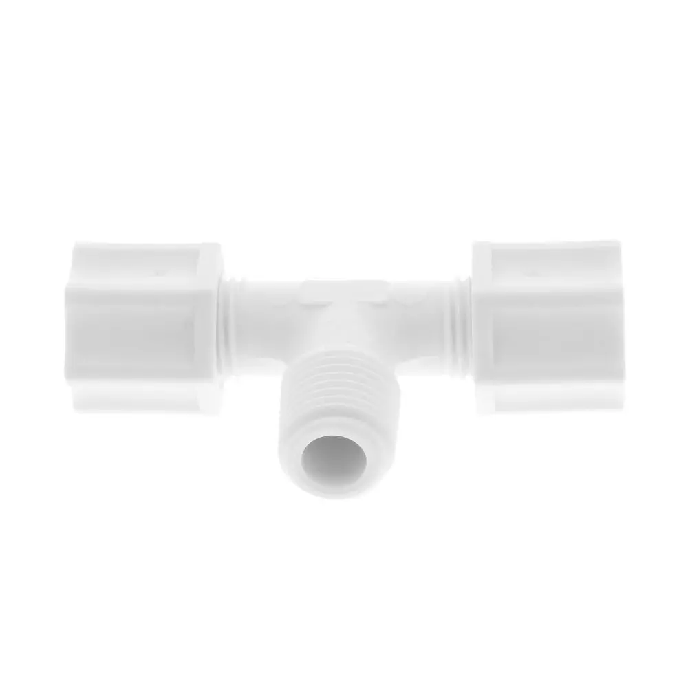 Jaco 60-5-4-P-O Polypropylene Male Branch Tee 5/16 Od Tube X 1/4 Mpt 2