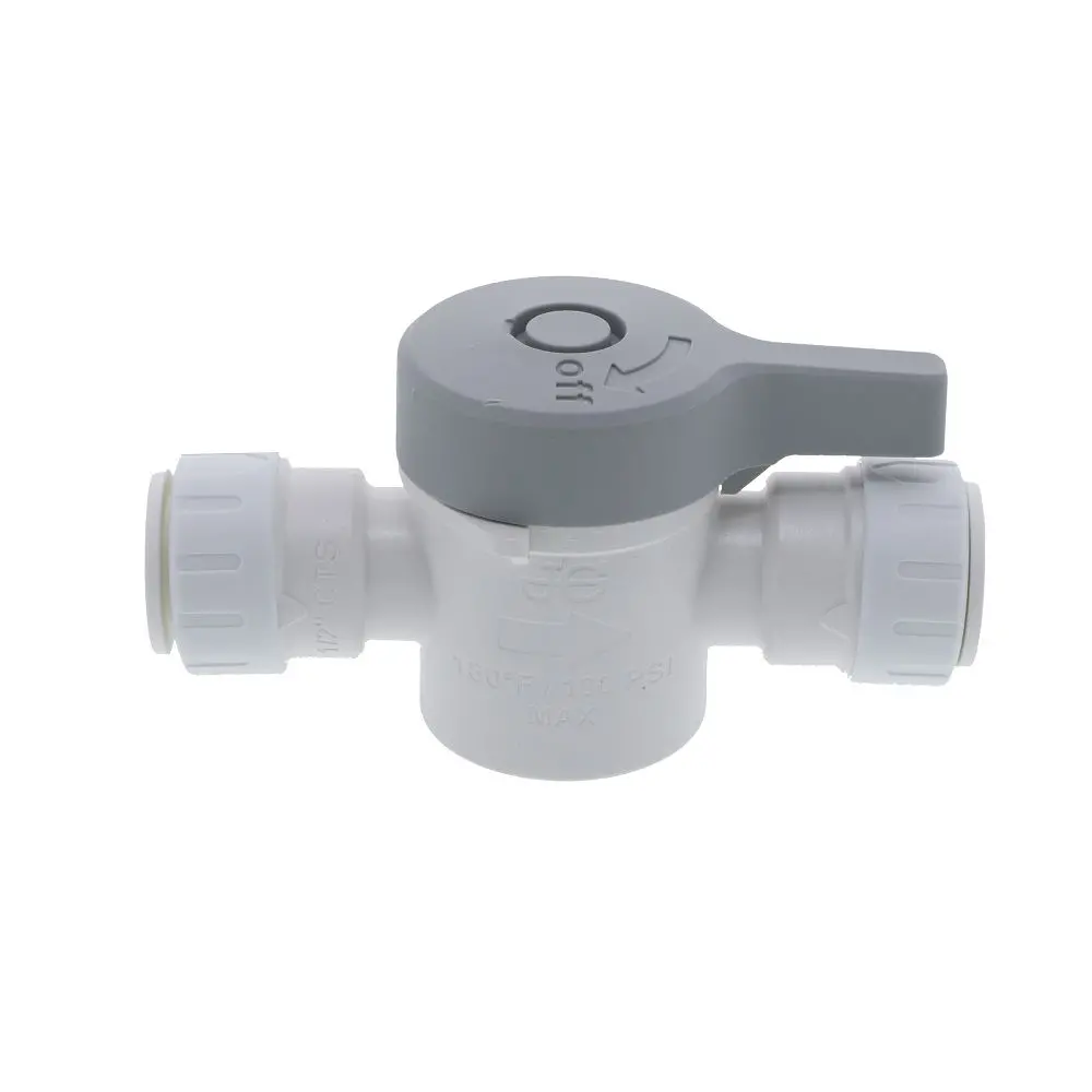John Guest Straight Shut-Off Valve - 1/2 Cts 1