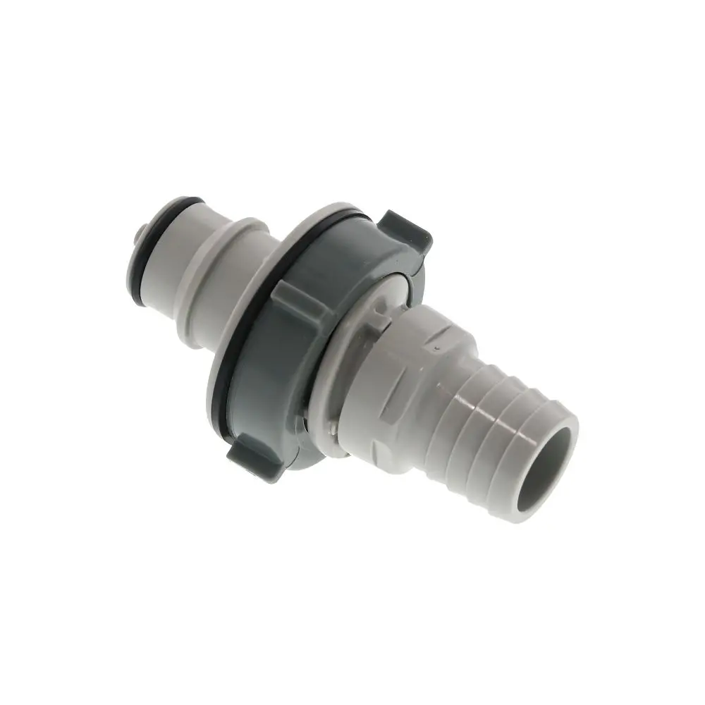 Hfcd421212 Valved Panel Mount Hose Barb Coupling Insert 3/4 Id Barb 2