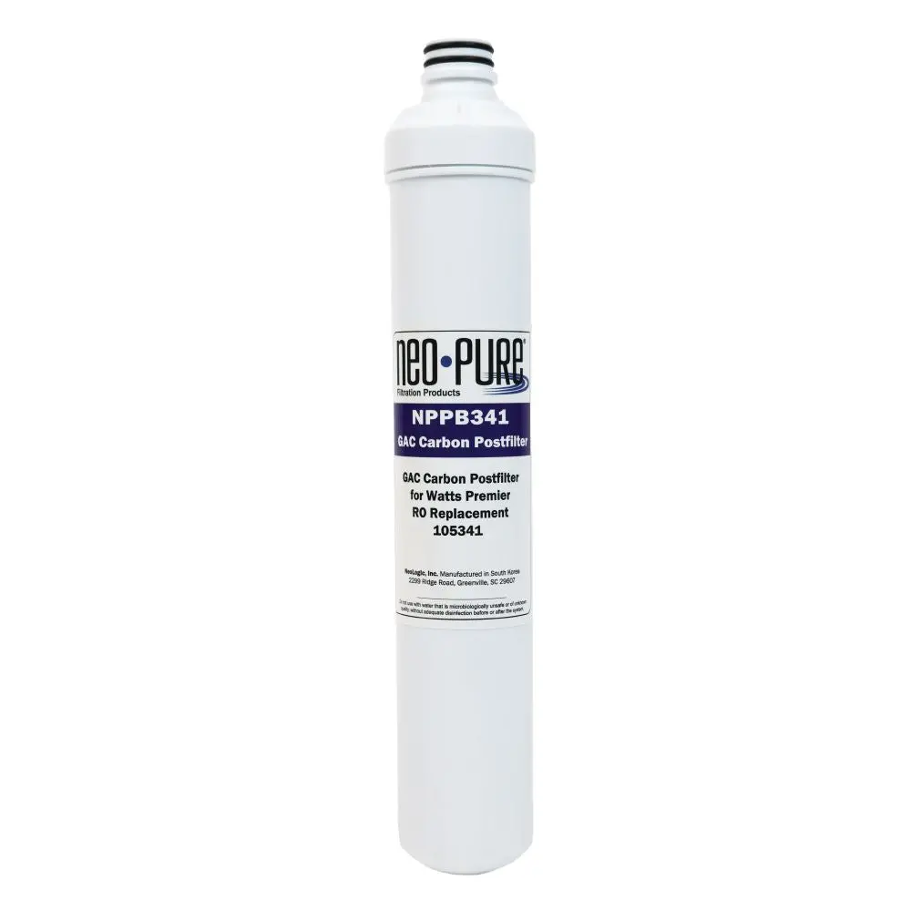 Neo-Pure Ro-Pure Gac Carbon Post Filter Replacement For Watts Premier 105341 1