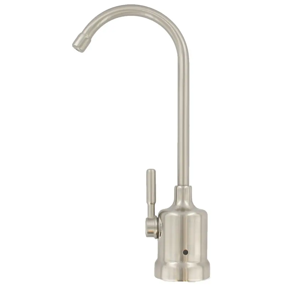 Watts Top Mount Air Gap Faucet With Top Mount Monitor - Brushed Nickel 1
