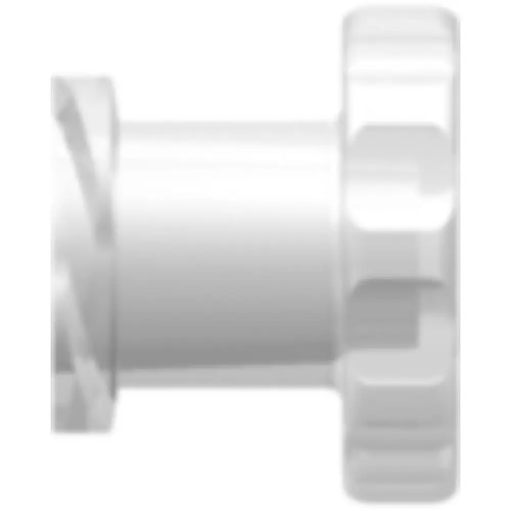 Linktech Female Luer Thread Style Cap, Animal-Free Natural Polypropylene 1