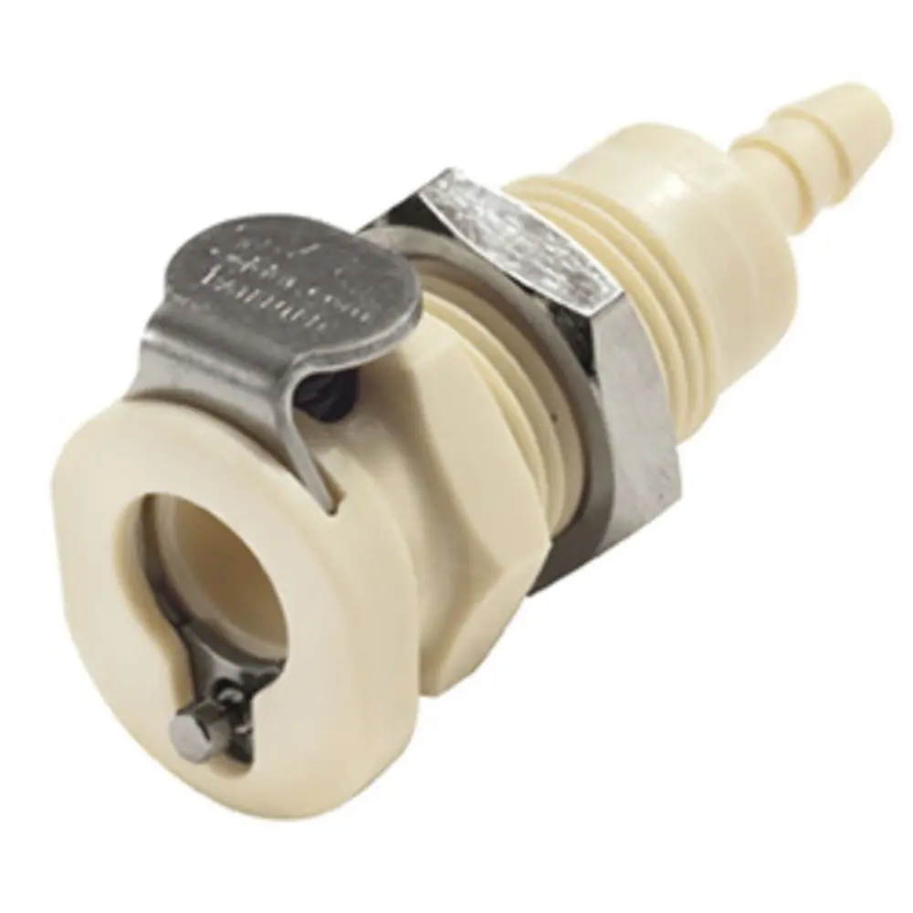 Pmc160212 Panel Mount Hose Barb Coupling Body 1/8 Id Barb 1