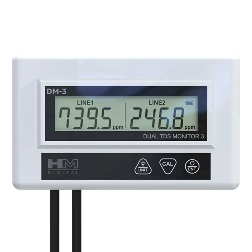 Hm Digital Dm-3 Commercial In-Line Dual Tds Meter 1