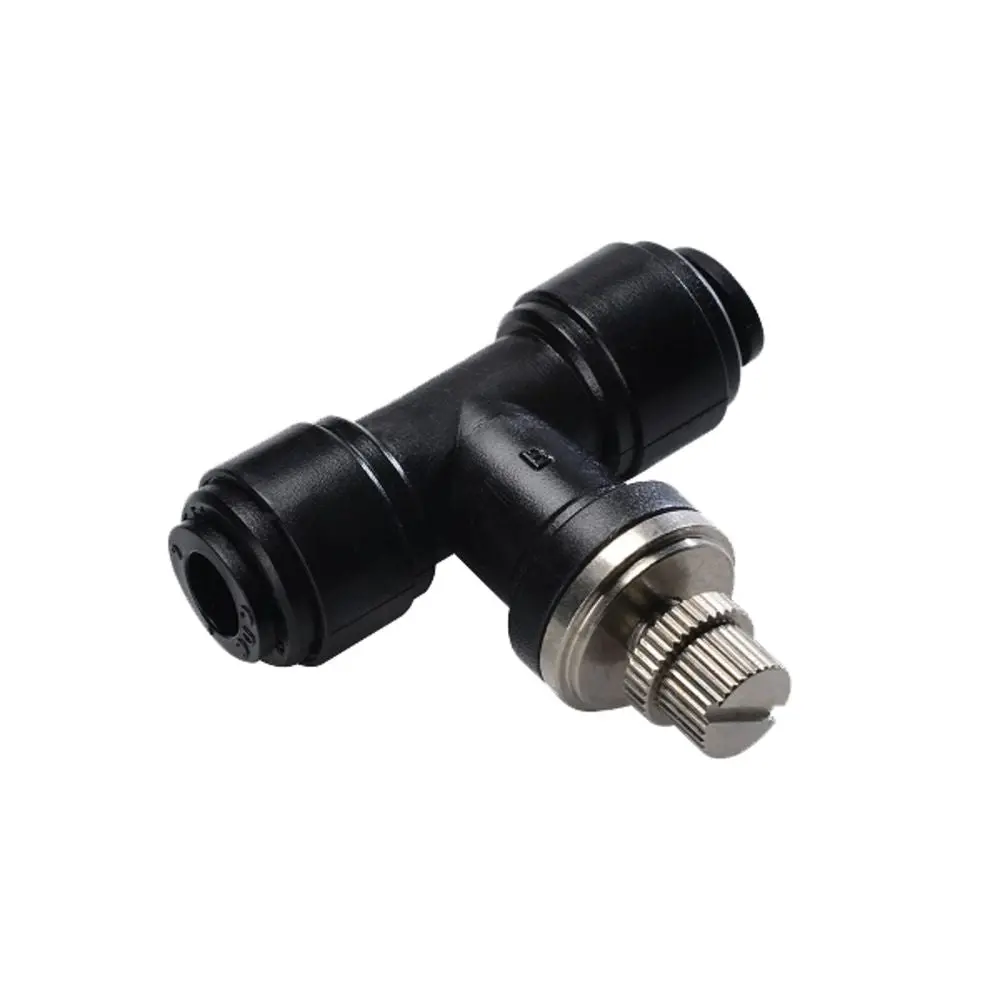 Neofit - Acetal Black Flow Control Union Connector 6Mm Tube 1