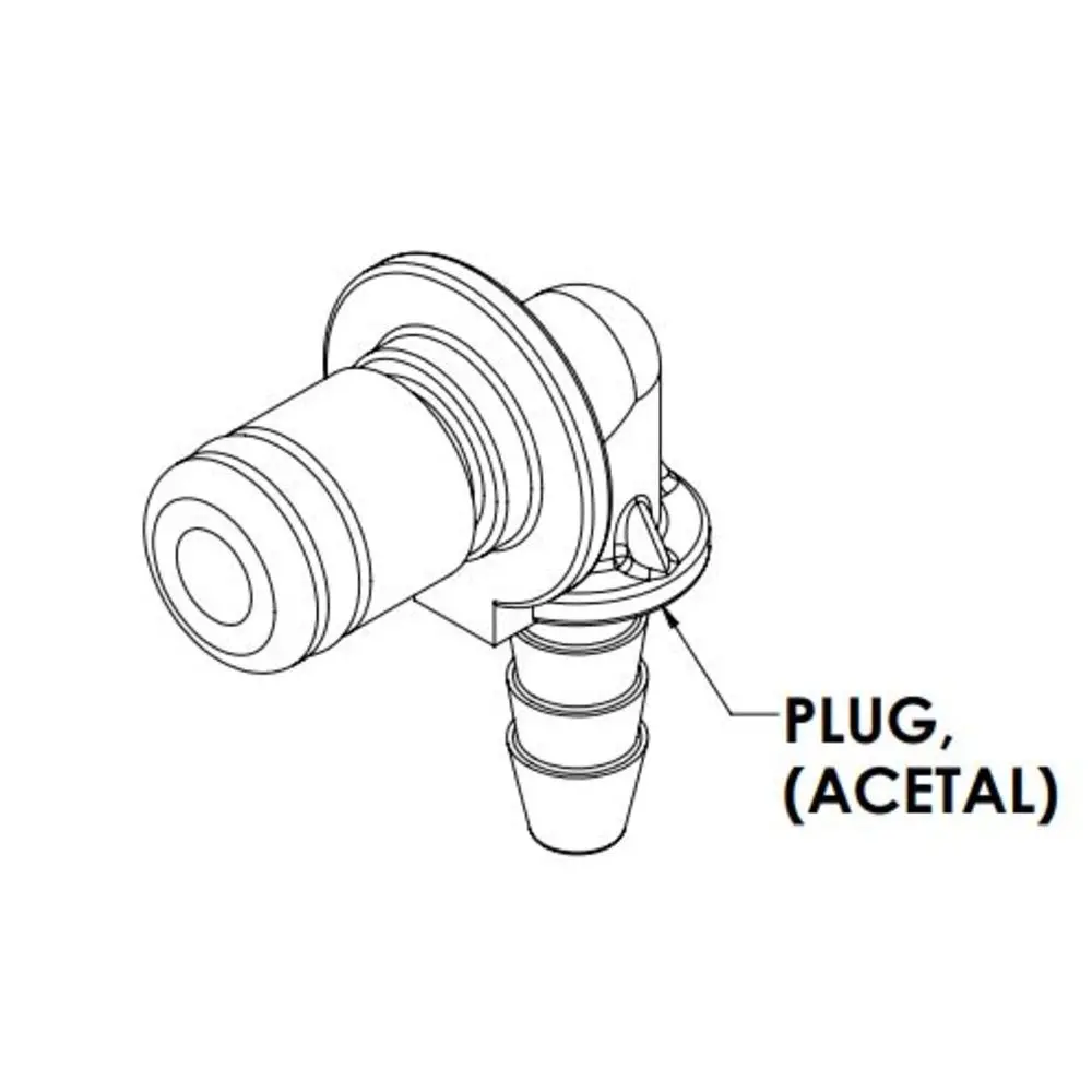 Linktech 20Ac Elbow Plug, Nv, 1/8" Hb 2