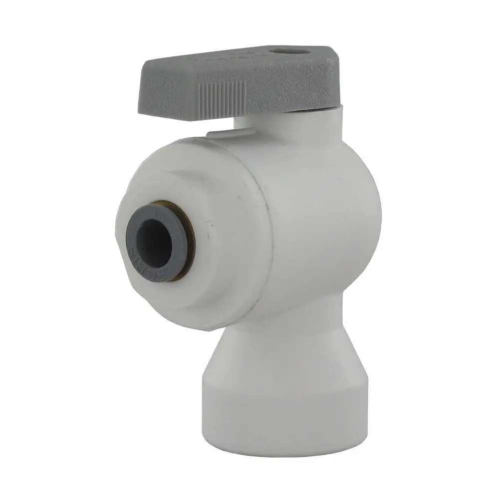 Parker Liquifit Lfpp4vfe4 Valve Female Elbow - 1/4 Qc X 1/4 Fpt 1