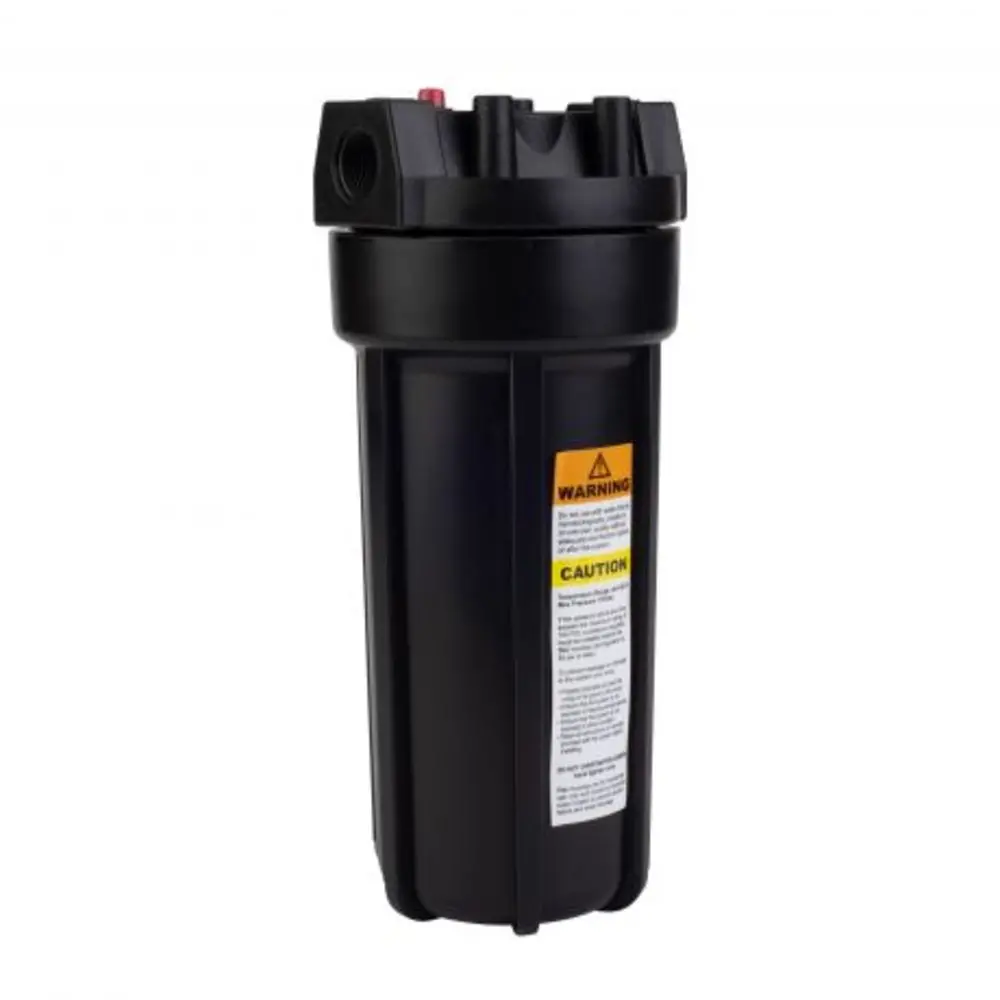Watts Flomatic Hd4500bb34pr Black Filter Housing 10" Standard 3/4" Ports And Pressure Release 1