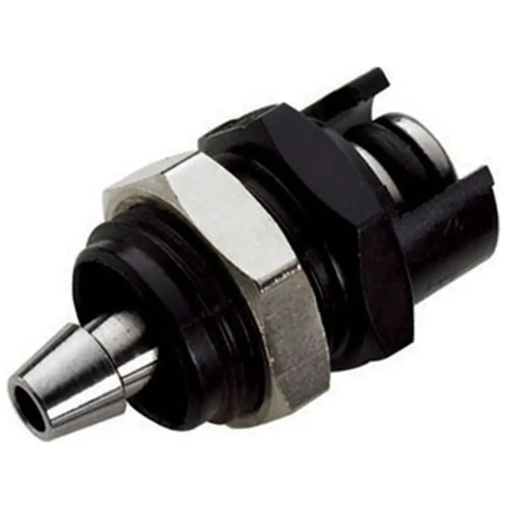Smmpm02cbblk Non-Valved Inline Coupling Insert 1/8 Hose Barb 1