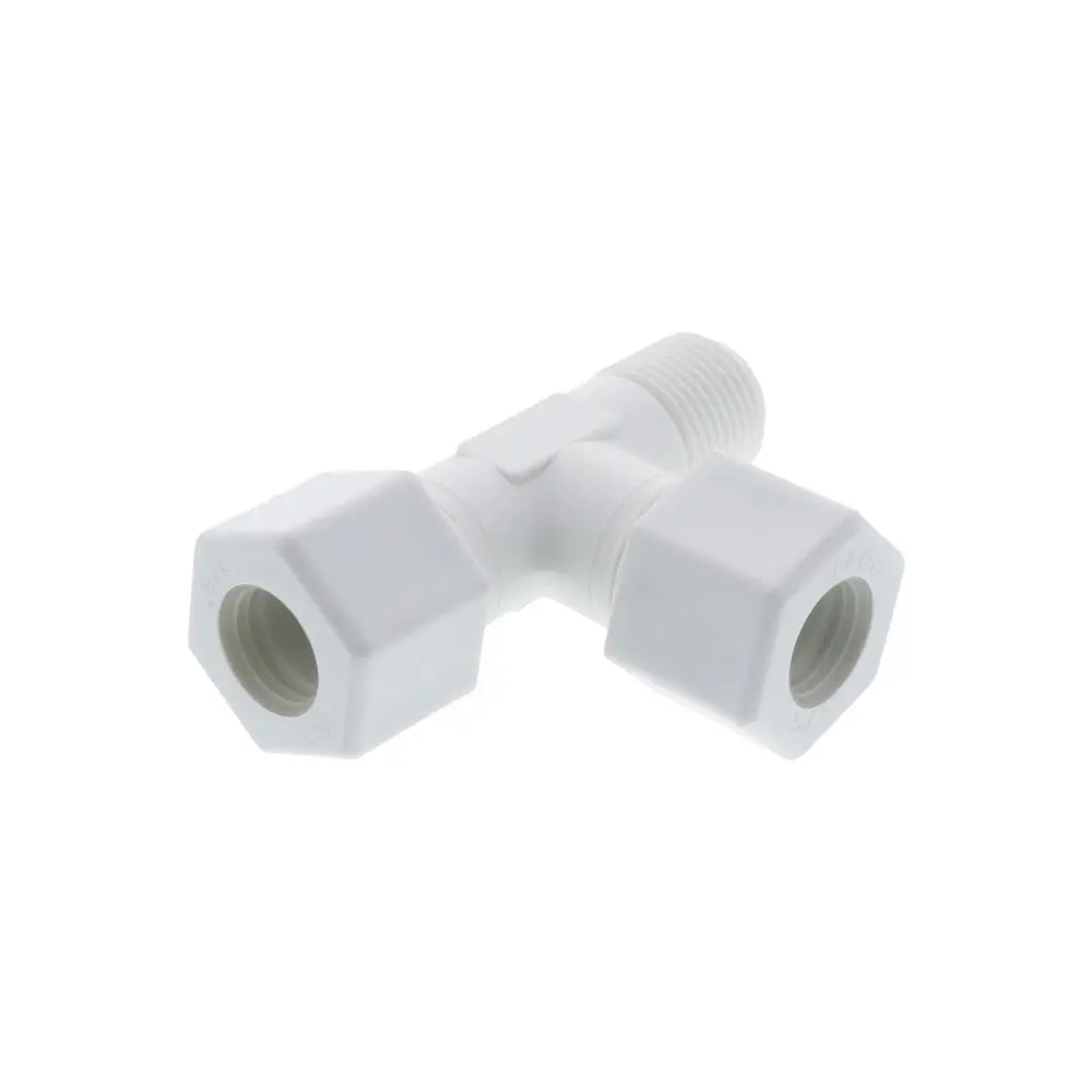 Jaco 75-10-8-P-Pg Polypropylene Male Run Tee 5/8 Od Tube X 1/2 Mpt 1