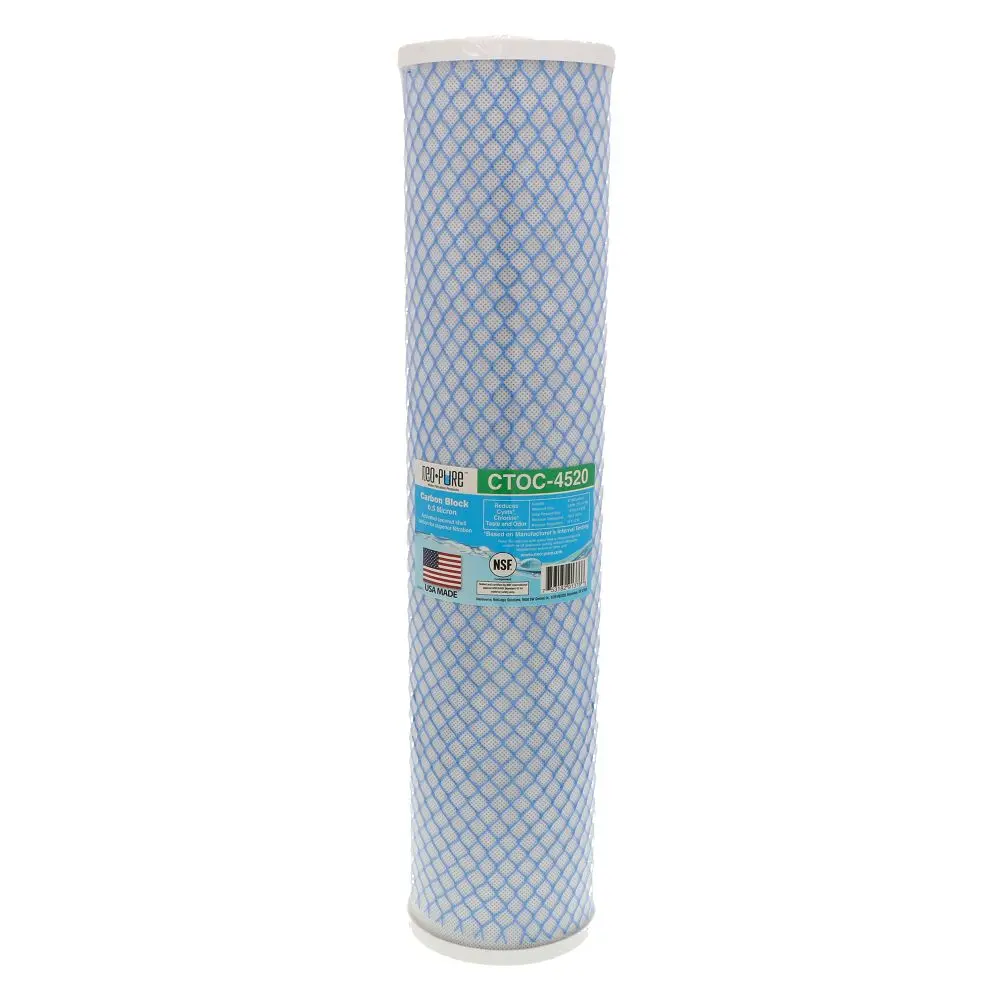 Neo-Pure Ctoc-4520 20" X 4-1/2" Cyst Reduction Carbon Block Cartridge 1