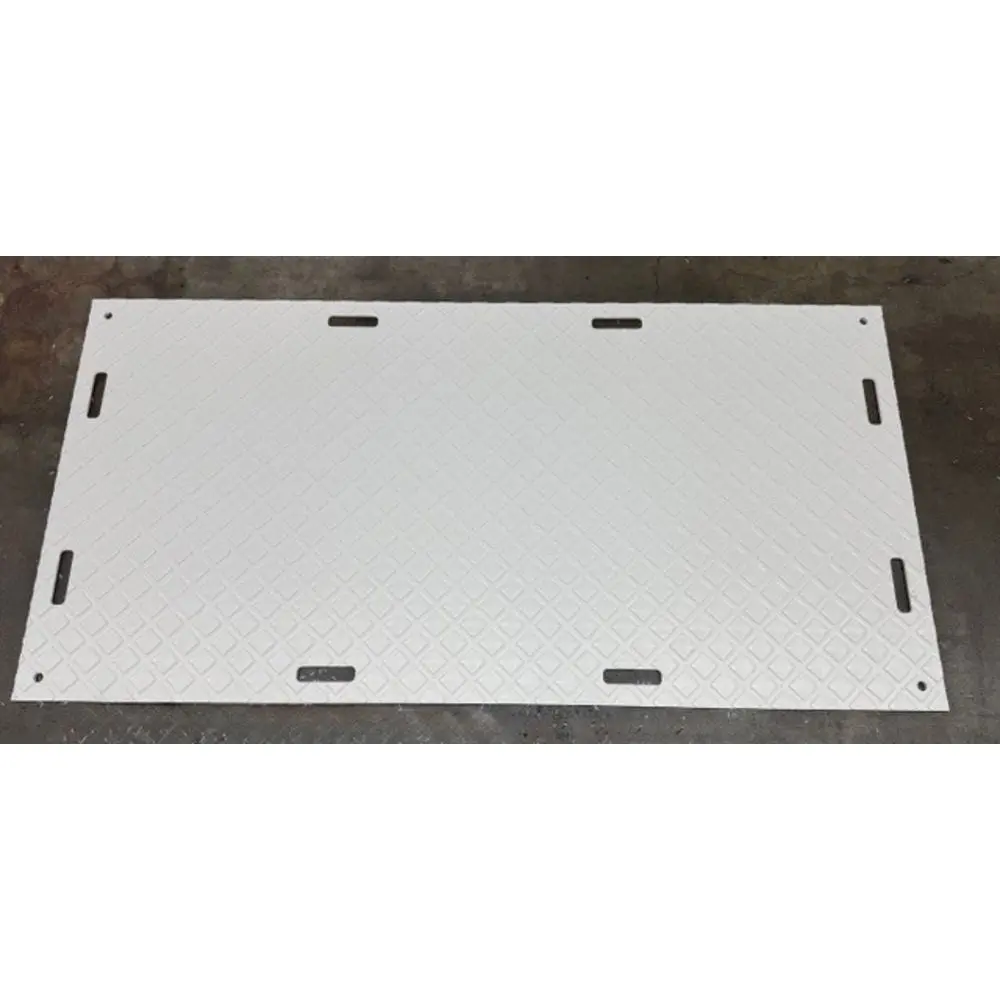 Hdpe Ground Protection Mats 4'X8' - White 2