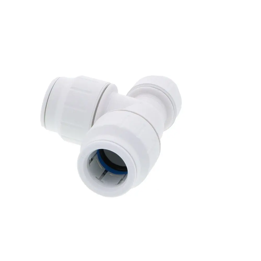 John Guest Reducing Tee - 22Mm X 15Mm X 22Mm 1