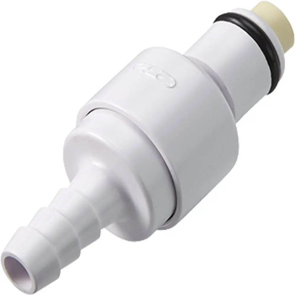 Plcd2200606 Valved In-Line Hose Barb Coupling Insert 3/8 Id Barb 1
