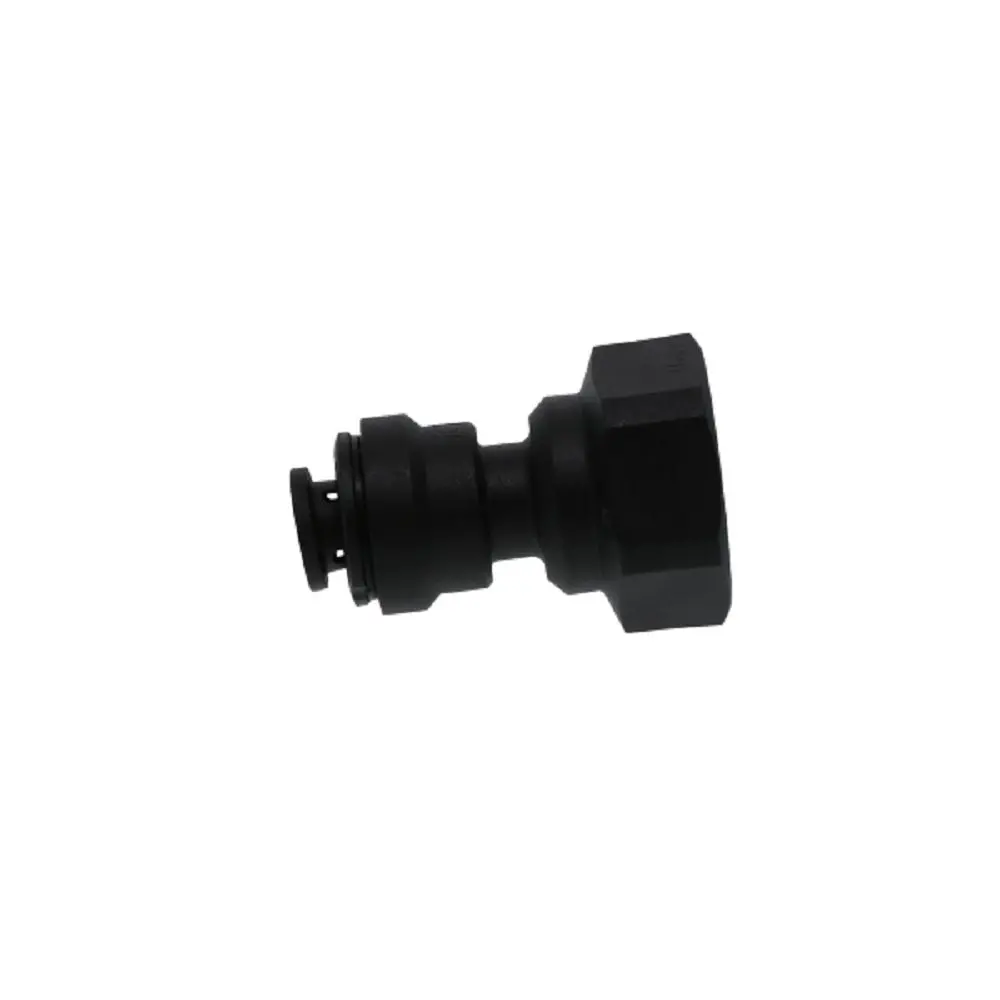 John Guest Female Adapter Nptf Black Polypropylene - 1/4 X 1/4 Nptf 3