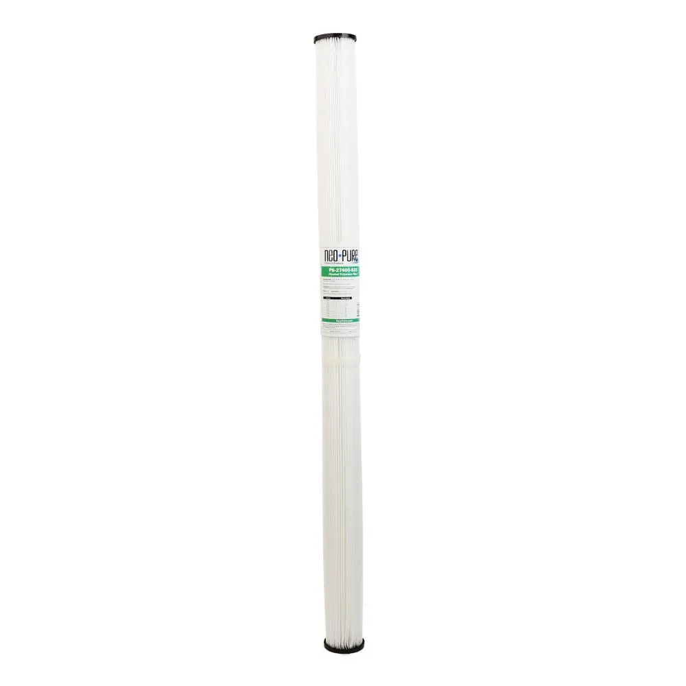 Neo-Pure Ps-27400-S35 40" High Efficiency Pleated Filter 0.35 Micron 1