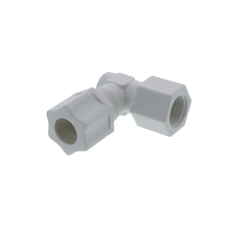 Jaco 45-8-6-P-Pg Polypropylene Female Elbow 1/2 Od Tube X 3/8 Mpt 1