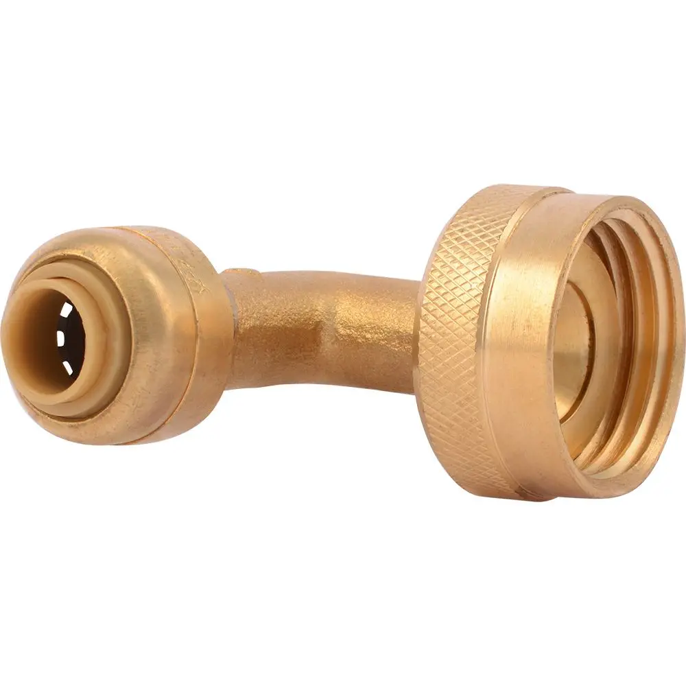 Sharkbite® U2276lf Lead-Free Brass Push-To-Connect Dishwasher Elbow - 1/4" X 3/4" Ght 1