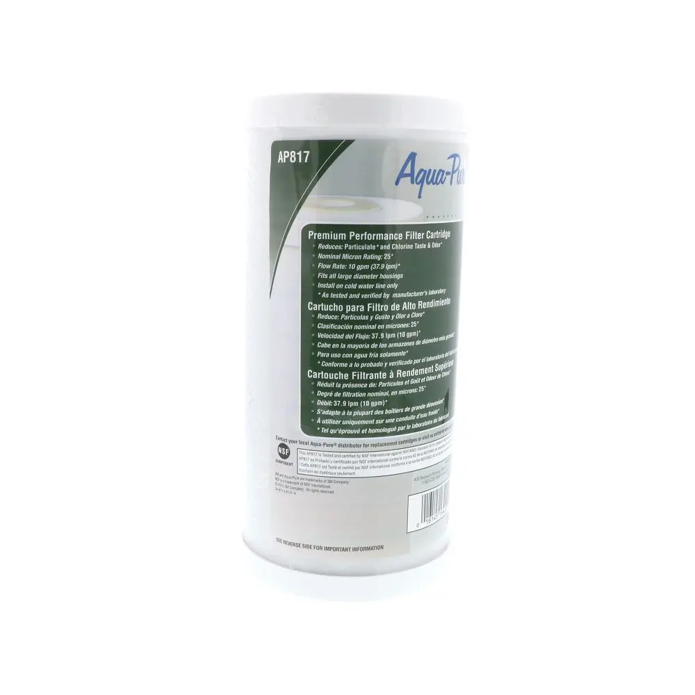 3M Aqua-Pure Ap817 Whole House Carbon Filter 10" Bb 25 Micron 1
