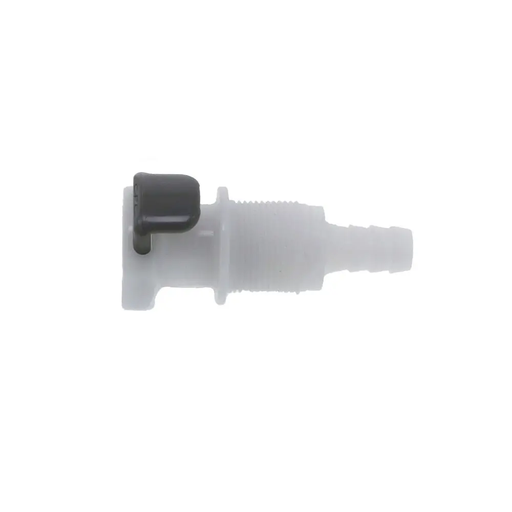 Apcd16005 Valved Panel Mount Hose Barb Coupling Body 5/16 Id Barb 3