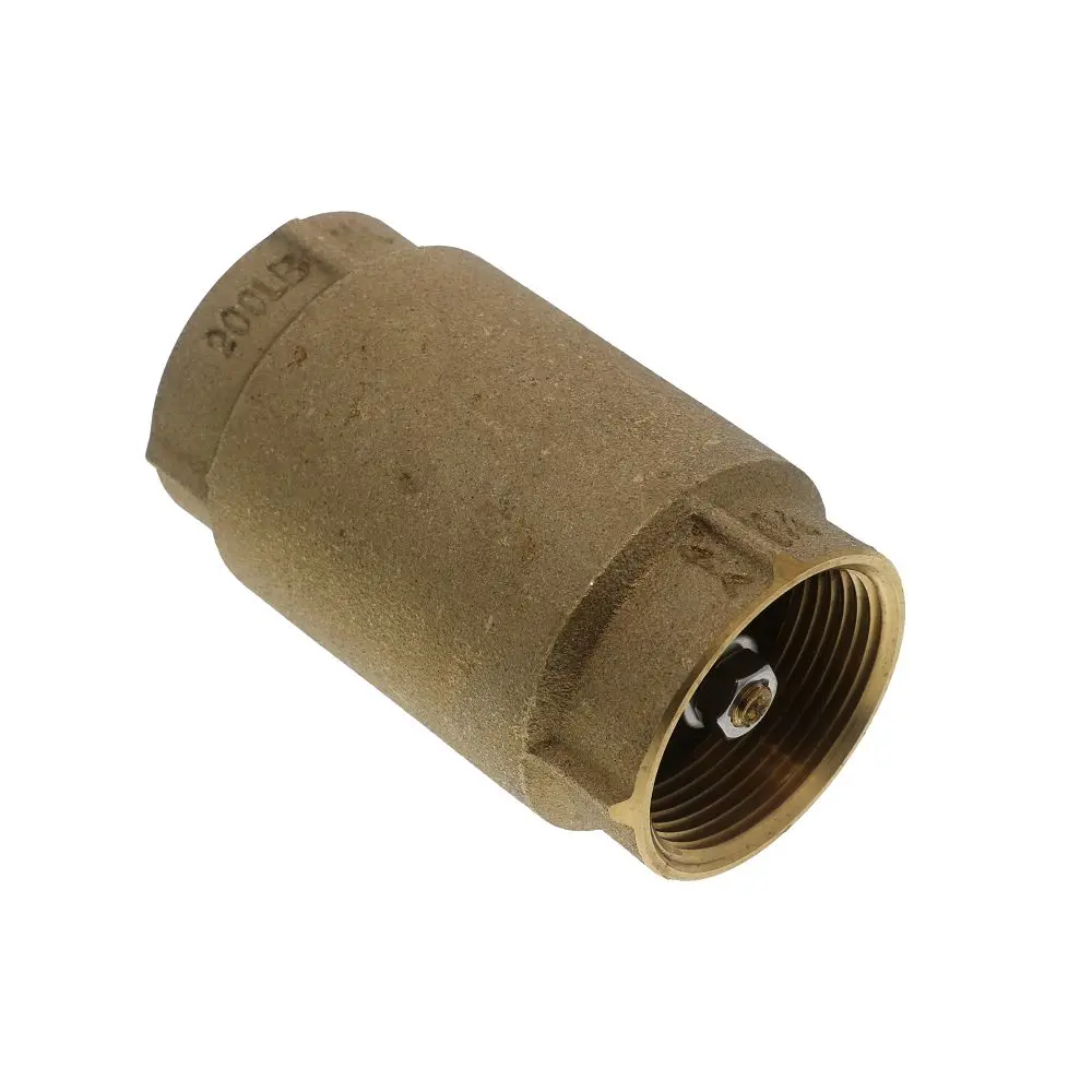 Brass Check Valve Lead-Free 1.25" Fpt 1