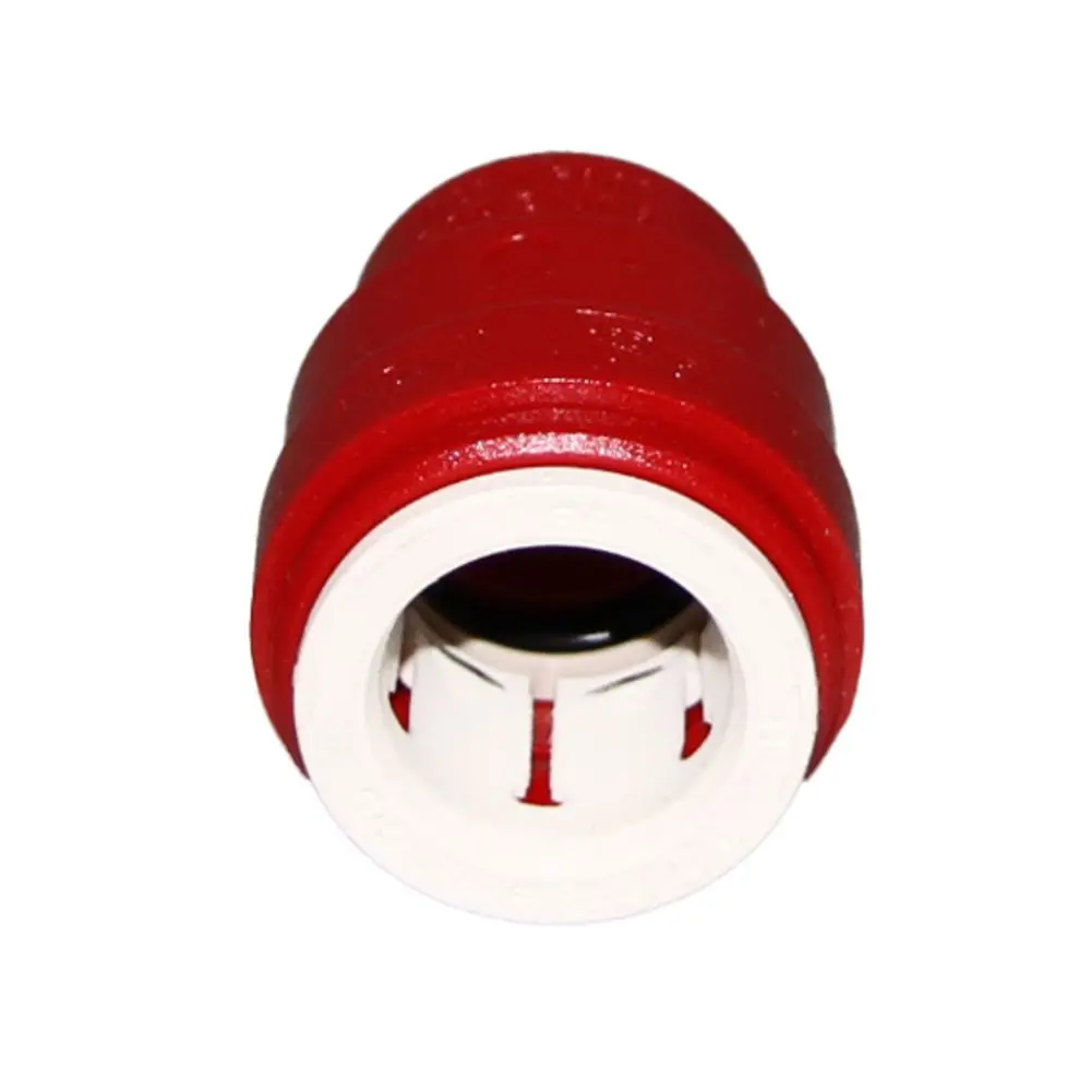 John Guest Color Coded End Cap Red - 1/2 Cts Test Cap 3