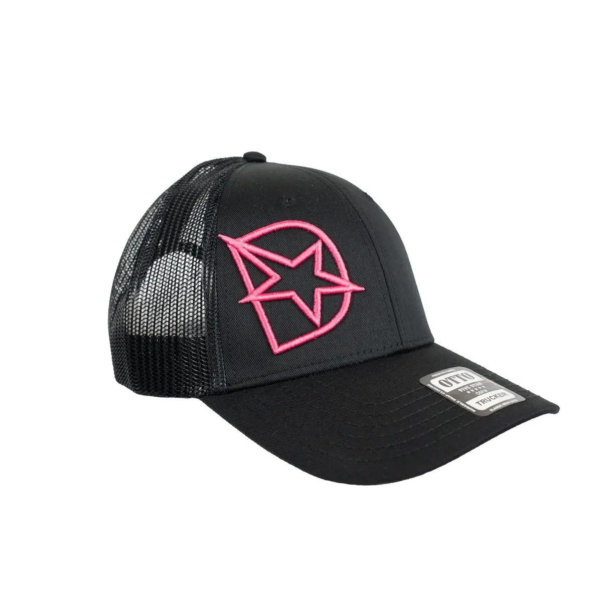 Dmaxstore D-Star Snapback Hat (Pink/Black) 1