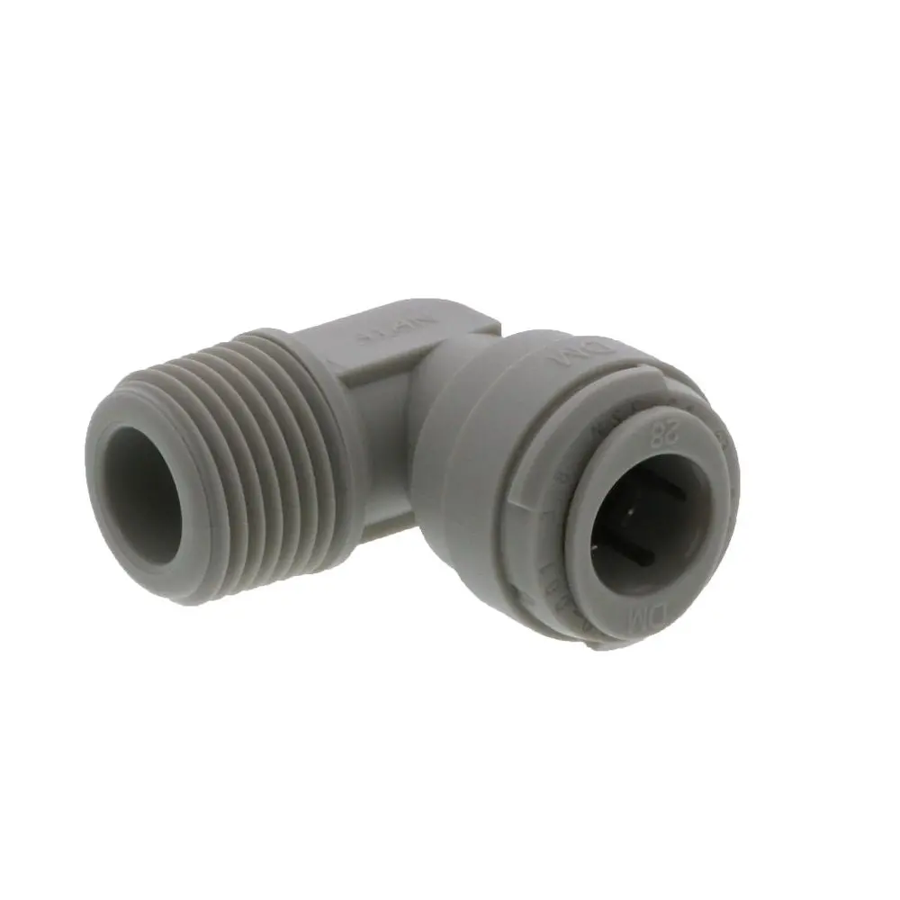 Dmfit Elbow Male Connector - 3/8" Push-In X 3/8" Nptf 2