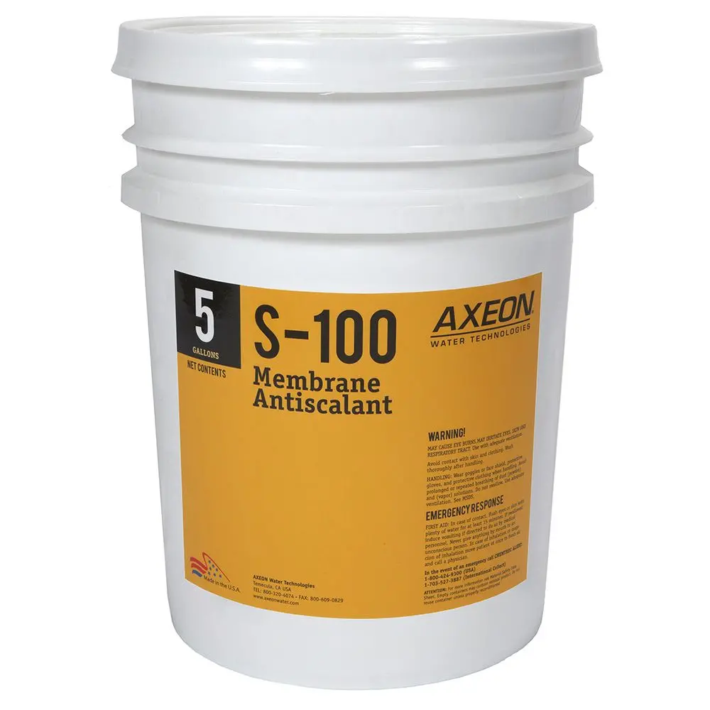 Axeon 206710 S-100 Antiscalant 5 Gallons 1