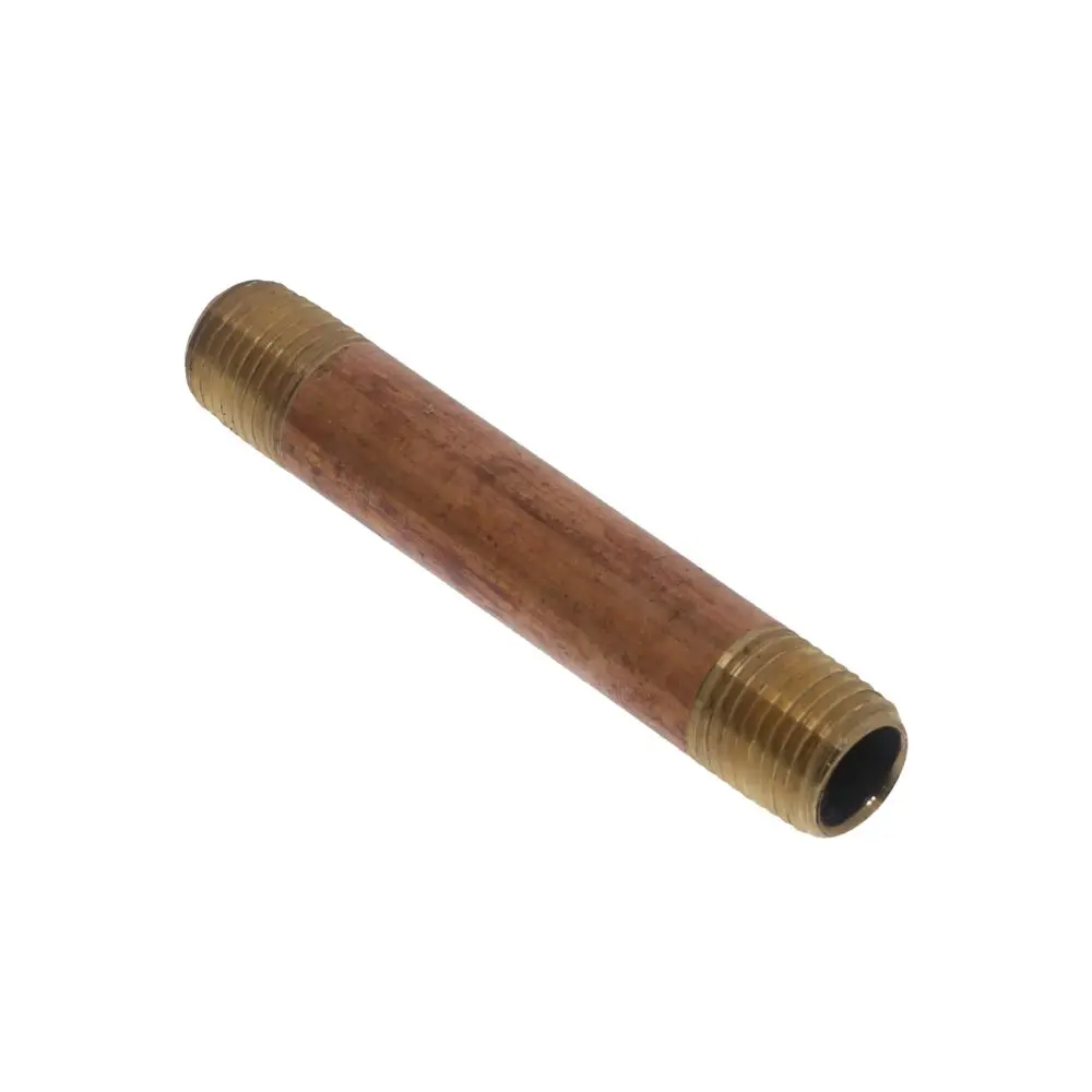 Brass Pipe Nipple Lead-Free 1/4 Mpt X 3 1