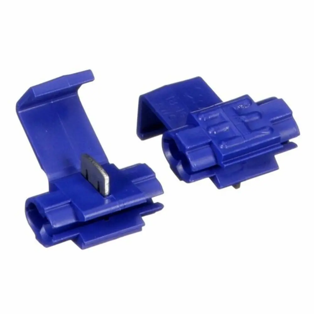 Double Run Or Tap, Flame Retardant, Blue, 18–16 Awg (Solid/Stranded), 14 Awg (Stranded) 1