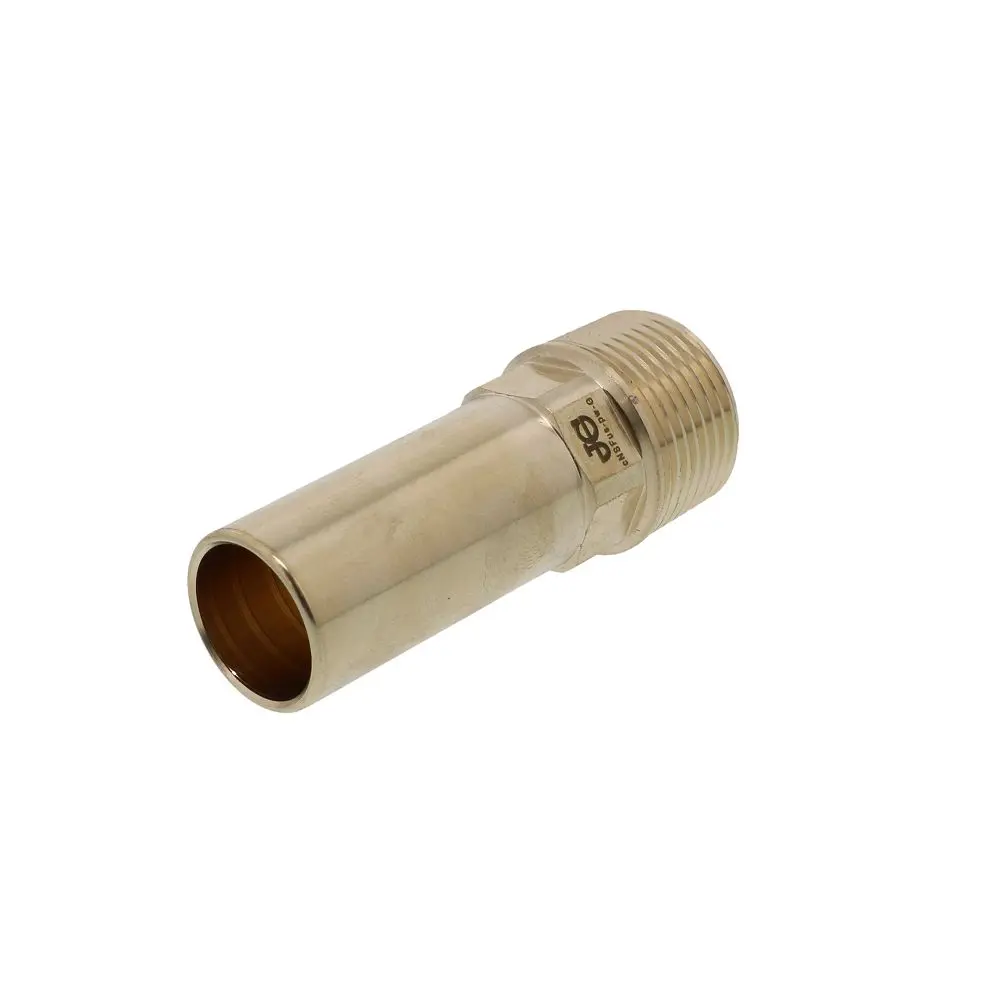 John Guest Lead-Free Brass Male Stem Adapter Npt - 3/4 Cts X 3/4 Npt 1