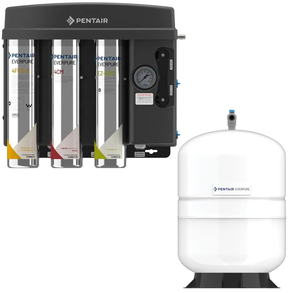 Everpure Ev9975-60 Ez-Ro System - 200 Gpd W/5 Gal Hydropneumatic Tank 1