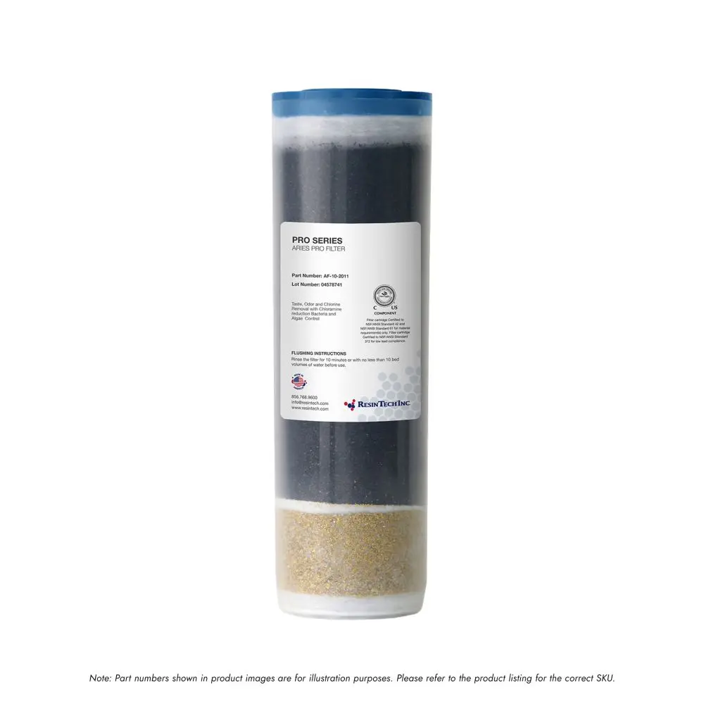 Resintech Af-10-2010 Coconut Shell Gac Cartridges Stabilized 0.5 Lbs 1