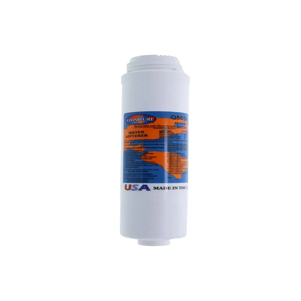 Omnipure Q5554-C100e Q-Series Softening - 10" 600 Grains Filter 2