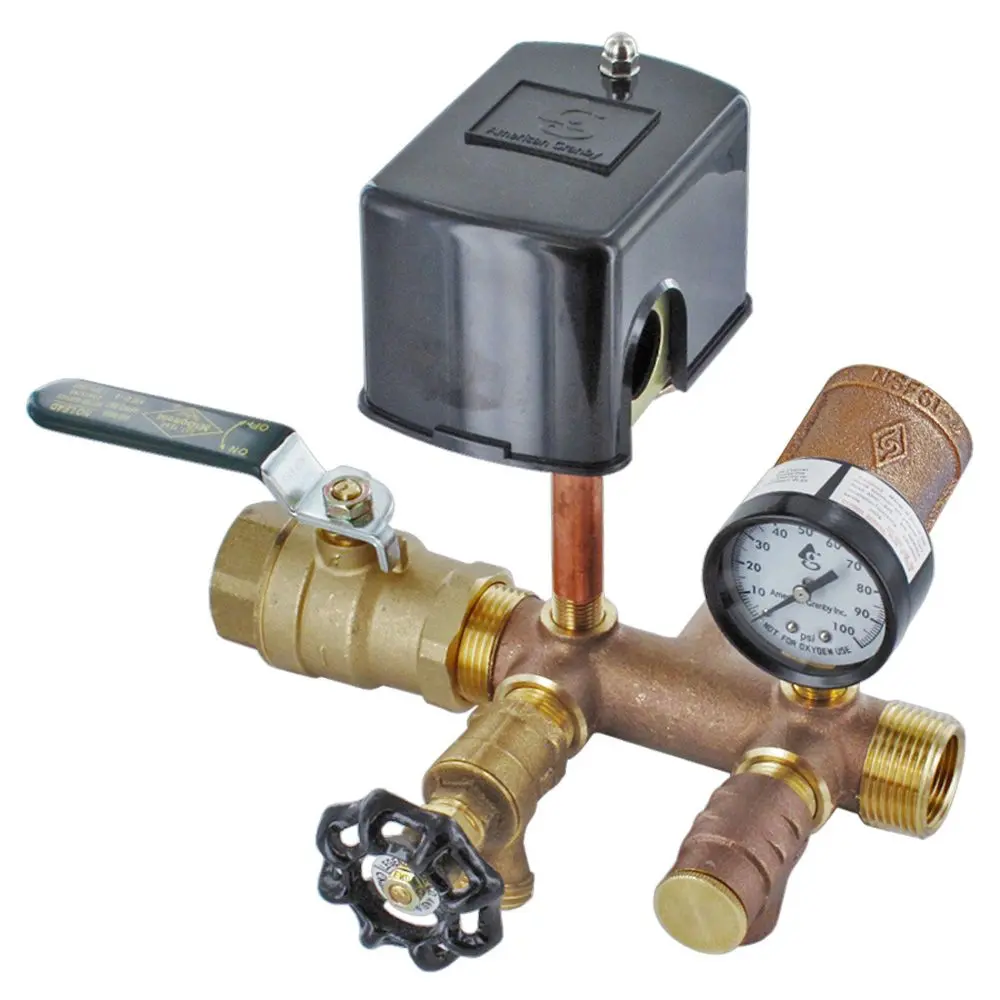 Wellmate Tank Fittings Package Tfp2-1.25-Rv 1