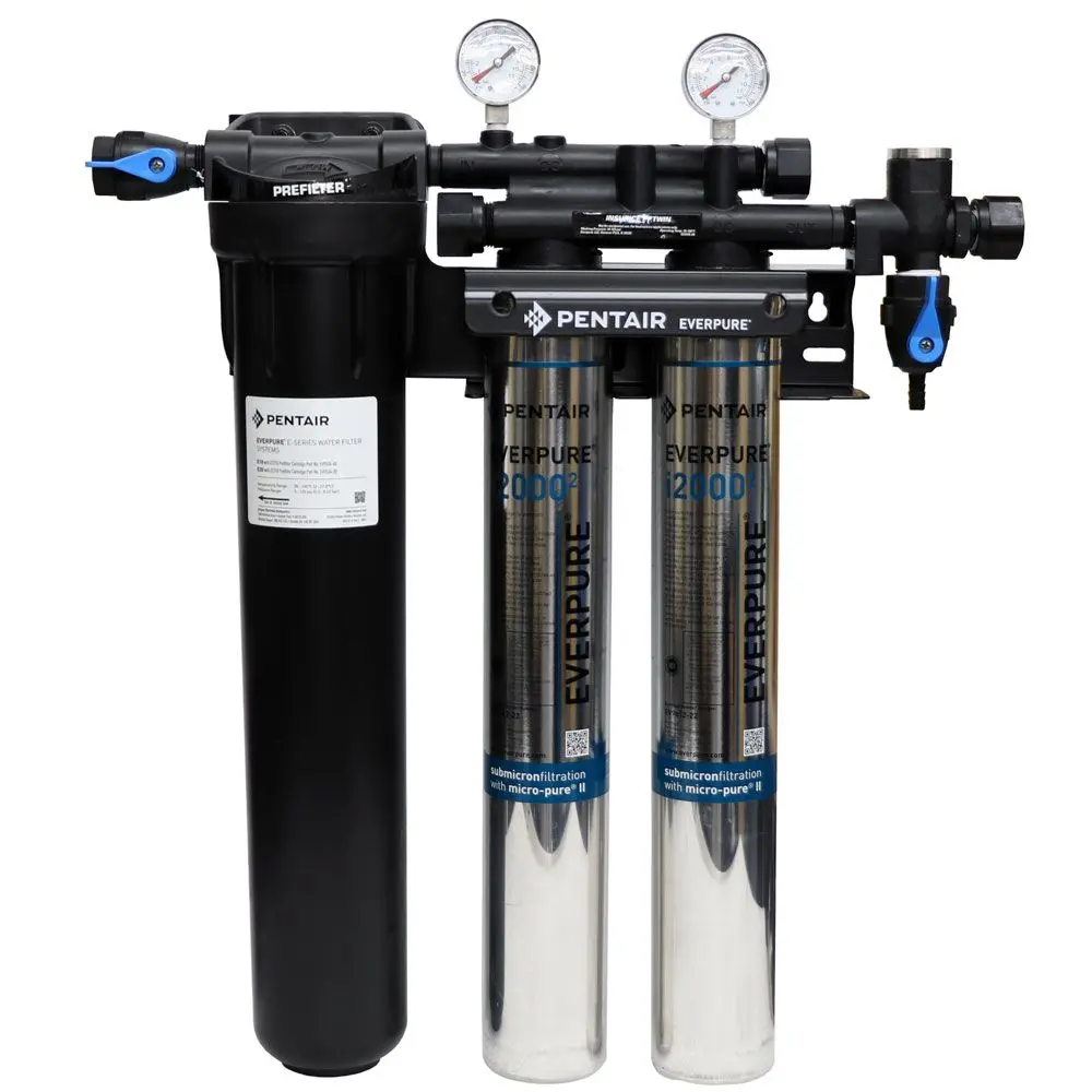 Everpure Ev9324-22 Insurice Twin Pf-I2000(2) With Prefilter 1